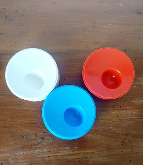 Image 1 of Coquetiers vintage 1970 en plastique