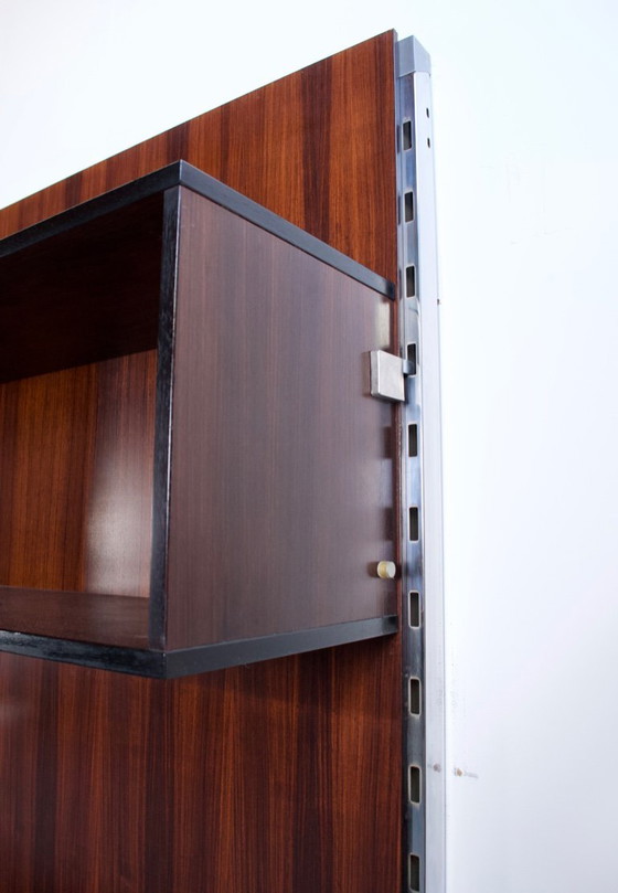 Image 1 of Modulaire plank van palissanderhout, ICO PARISI, jaren 1960, uitgever MIM ROMA
