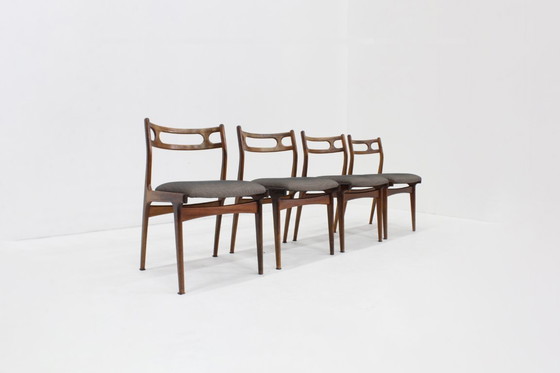 Image 1 of Vintage Mid-century dining chairs set of 4