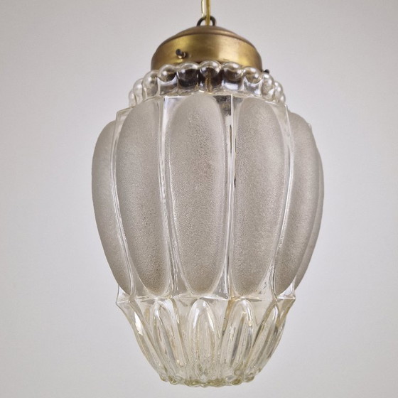 Image 1 of Italian Mazzega Murano Glass Pendant Lamp, 1970s