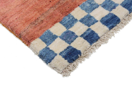 Image 1 of Original Perserteppich Gabbeh Ghashghai Orientteppich 204 cm x 108 cm Alt Natur