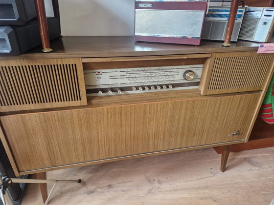 Grundig Stereo con Mobile – Credenze, Metal, Plastic (photo 5 of 10)