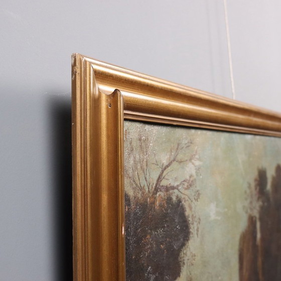 Image 1 of Landscape Painting with Holy Hermit