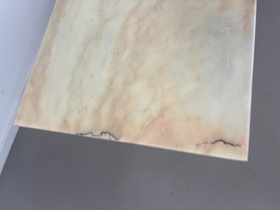Image 1 of Vintage Marmeren Travertin Salontafel