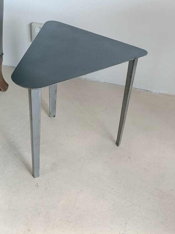 Image 1 of Triangular side table