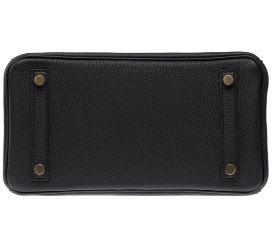 Image 1 of Borsa HERMES Birkin 25 in pelle nera - 103426