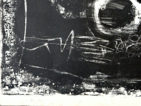 Antoni Clavé, The Leaf, Original Signed Lithograph, Artist's Proof AP, circa 1970, Lithographs & prints, Paper (photo 4 of 5)