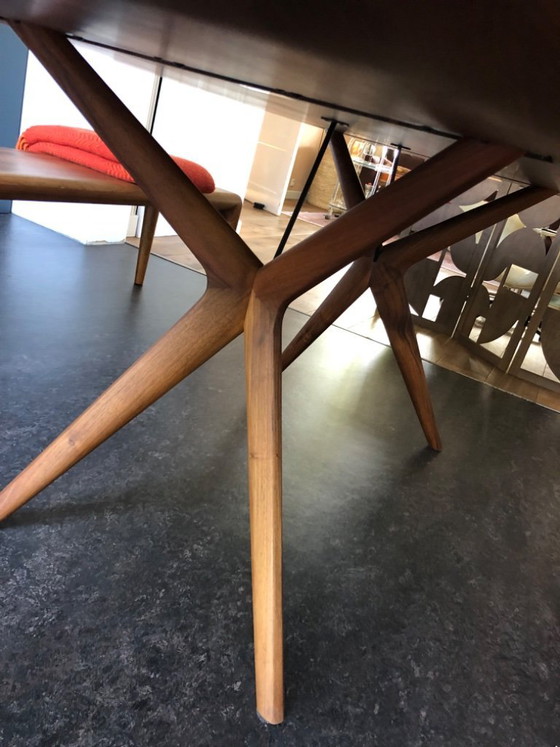 Image 1 of Designer dining table Lakri and bench Latus