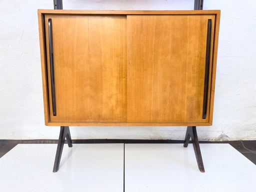 Mensola a colonna di metà secolo, risalente agli anni '50, disegnata da Reinhold Stotz.