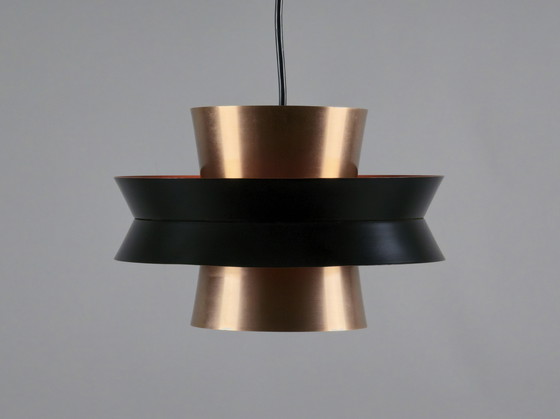 Image 1 of 1970s Vintage GRANHAGA Trava Pendant Lamp By Carl Thore – Swedish Mid-Century Modern Pendant Light.