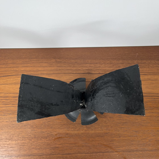 Image 1 of Schwarzer schmiedeeiserner Kerzenständer, 1960er/70er Jahre