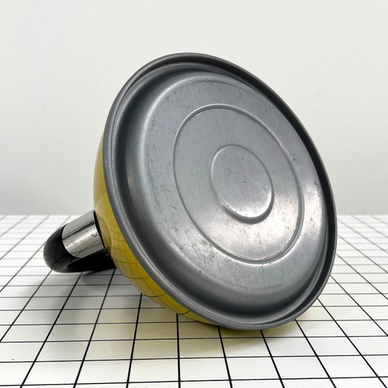 Image 1 of Bollitore da tè giallo di Mikado Japan, anni '80