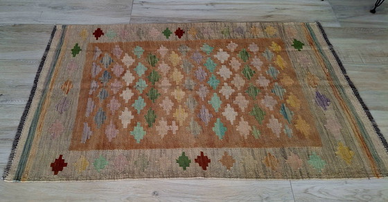 Image 1 of Beautiful hand-knotted small kilim from Afghanistan