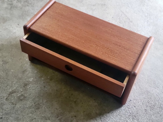 Image 1 of Meuble mural flottant vintage danois par Kai Kristiansen pour Vildbjerg