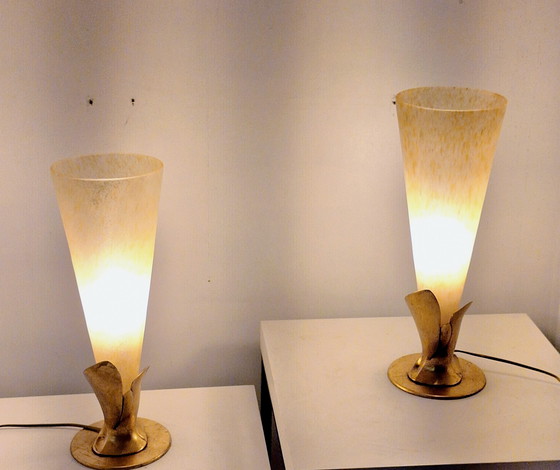 Image 1 of Table lamps art nouveau art deco