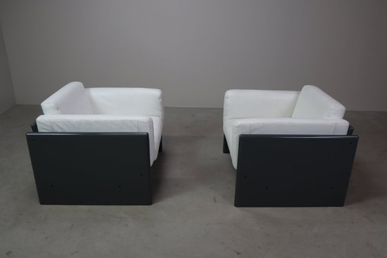 Image 1 of Satz Sessel "Arnolfo" für Simon International, Italien 1971