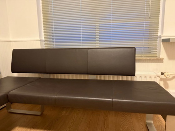 Image 1 of Rolf Benz 620 eetkamer hoekbank leer