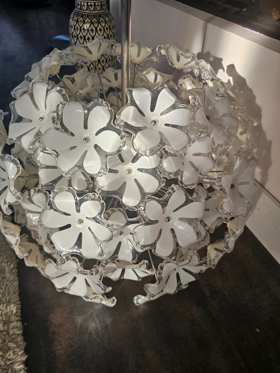 Image 1 of Unique Vintage Sputnik 70s ceiling lamp