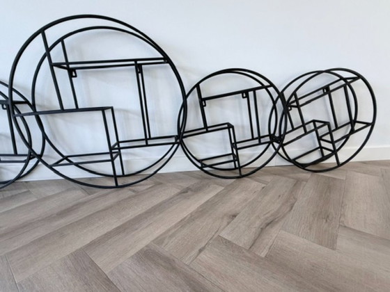Bolia Circular Shelf wall racks – set of 4 – Wall decoration, Glass (photo 5 of 22)