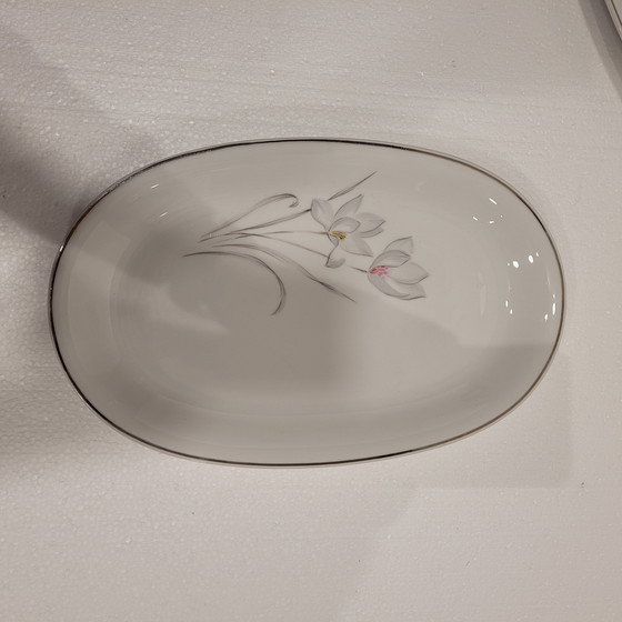 Image 1 of Vajilla de Porcelana Flores, Eschenbach, 55 Piezas, 50’s - Alemania