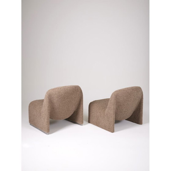 Image 1 of Pair of vintage Alky armchairs by Giancarlo Piretti for Artifort, Italy 1970