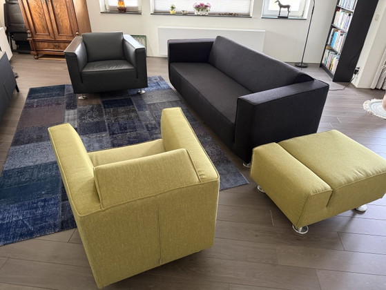 Image 1 of LADIES ARMCHAIR DESIGN IN STOCK BLIZZ WITH ottoman