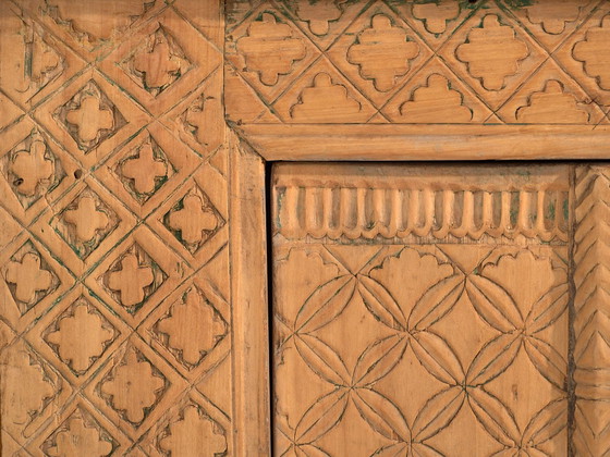 Aparador bajo antiguo de estilo oriental (c.1900) #56, Aparadores, Madera, Hierro, Beige (foto 50 de 60)