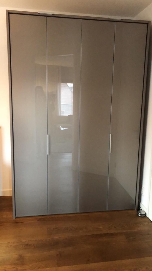 Nolte wardrobe gray as new (1/2) with light