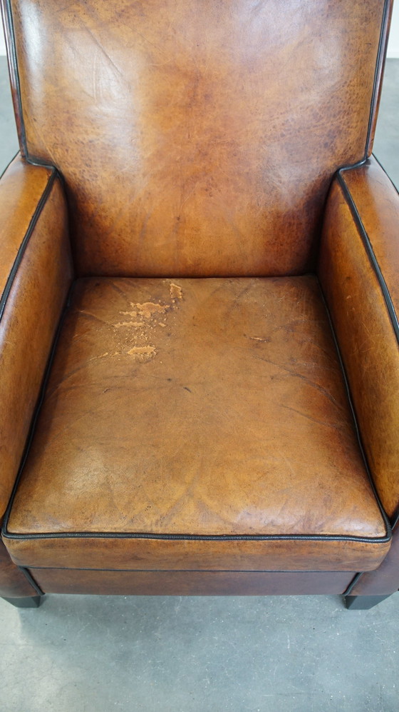 Image 1 of Vintage Schapenleren Design Armchair 