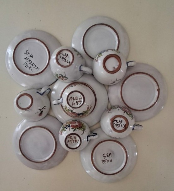 Image 1 of Set da tè e caffè - Céramique péruvienne
