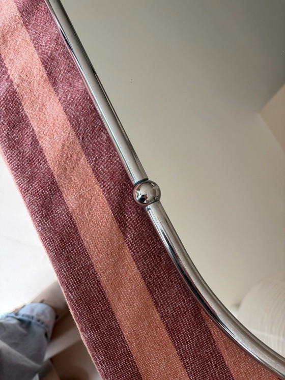 Miroir arche français vintage, Chrome, Argenté (photo 2 sur 7)