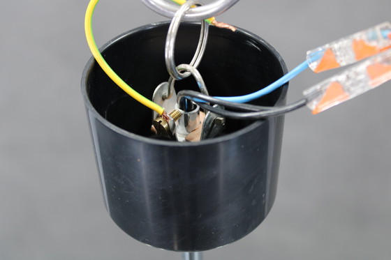 Image 1 of Lámpara de araña de cristal de la década de 1970, Checoslovaquia