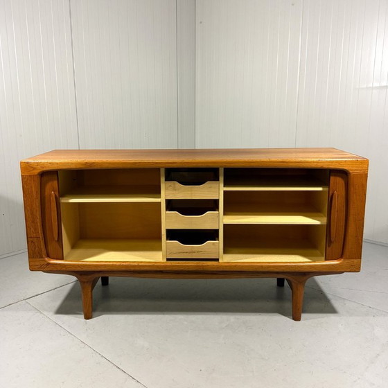 Image 1 of Johannes Andersen Eichen-Sideboard für Silkeborg, Dänemark, 1960er Jahre