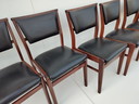 6 vintage stoelen 