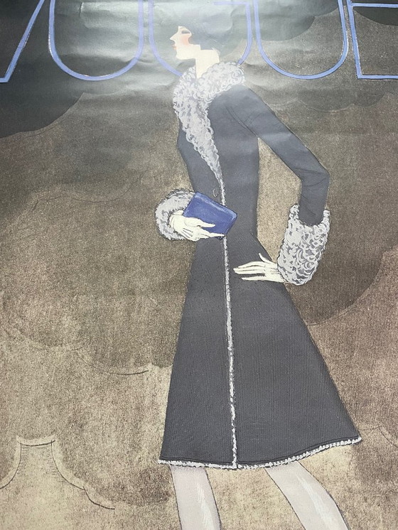 Image 1 of Gerorger Lepape, Ou L'elegance...copyright SPADEM , 1984 Gedrukt in Frankrijk