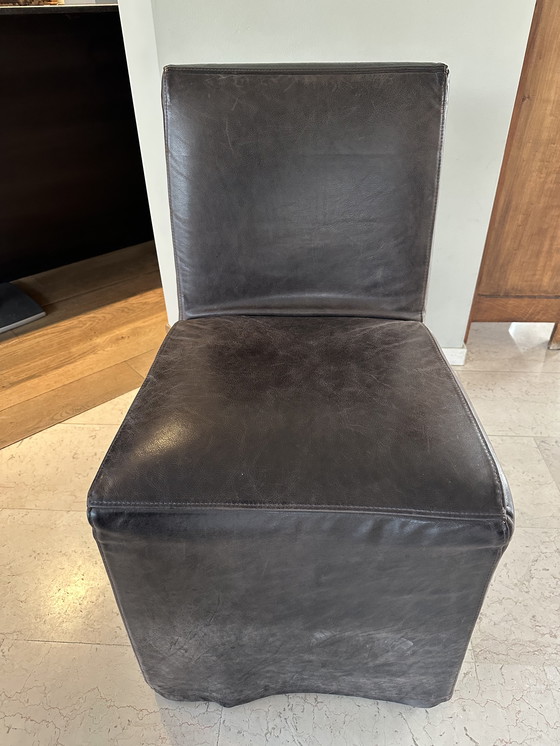 Image 1 of Sedie da pranzo in pelle €/pezzo