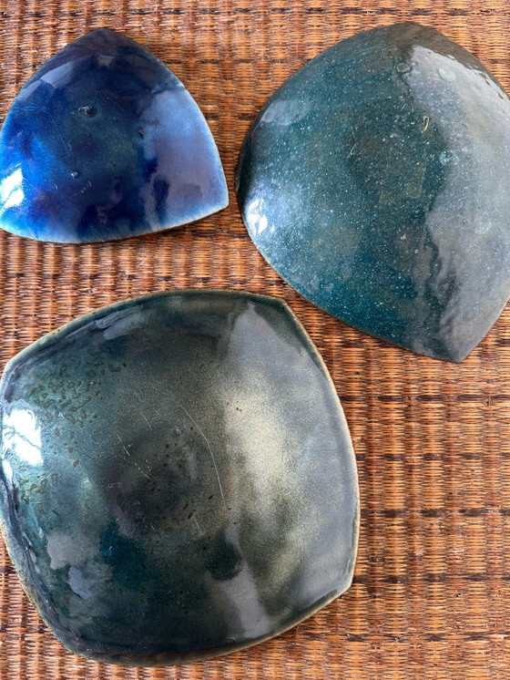 Image 1 of Vassoio tascabile in rame smaltato anni '60