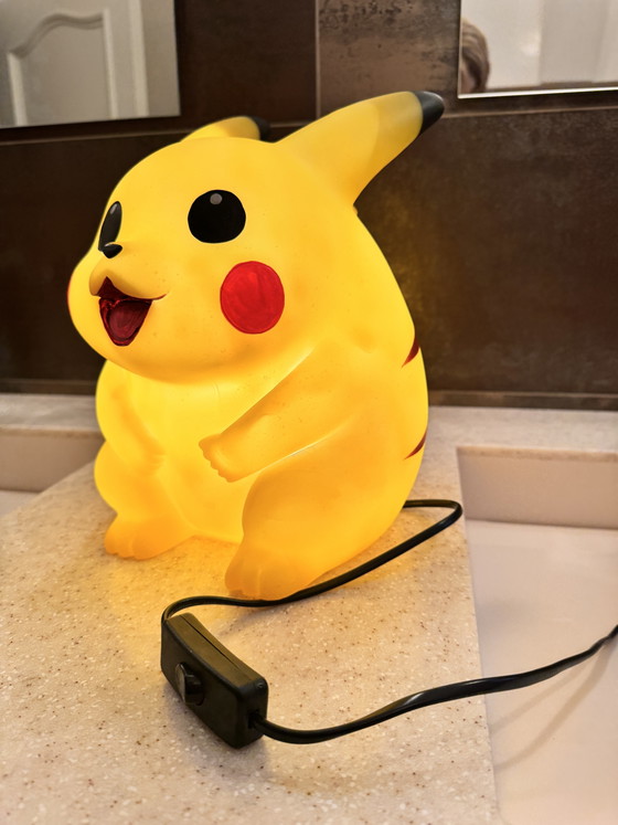Image 1 of Pikachu tafellamp / decoratieve lamp – Originele Pokémon – Collectorsitem
