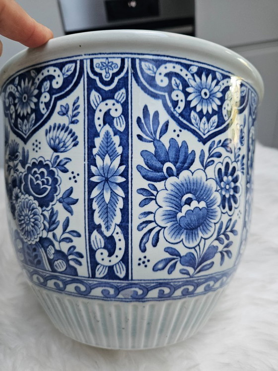 Vasi per piante vintage Delfts Blauw - Petrus Regout – Ceramica (photo 2 of 5)