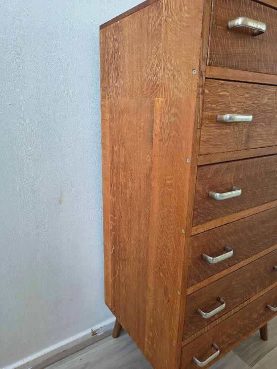 Image 1 of Mid-Century Ladekast – Massief Hout – Jaren 60 Deens Design