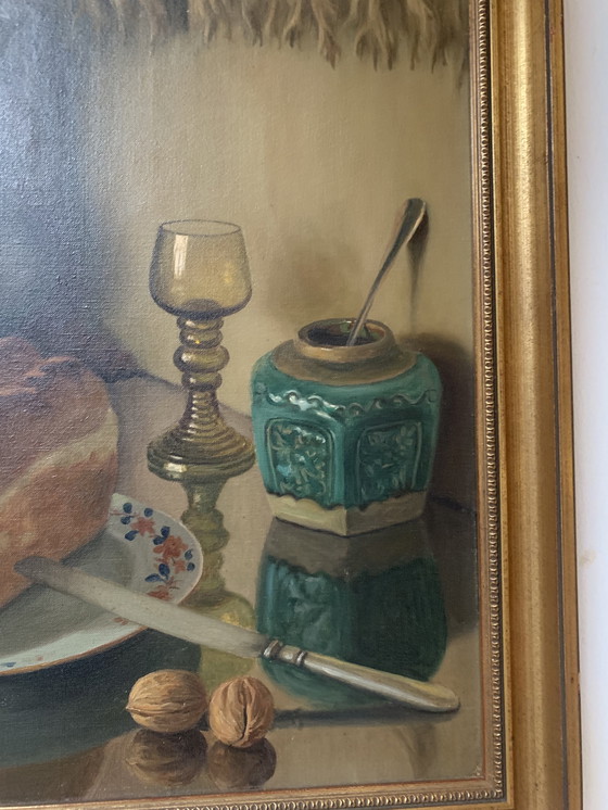 Image 1 of Subliem olieverfstilleven van Anthonie Althuijzen (1897-1963)