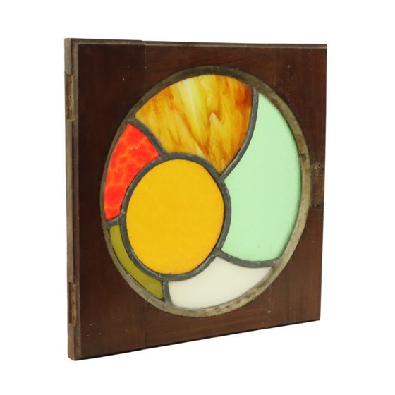 Image 1 of Colorful Stained Glass Panel
