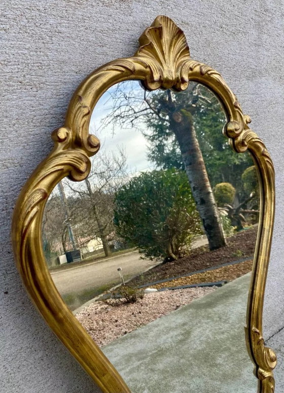 Image 1 of Vintage Louis XV style giltwood mirror, Baroque style
