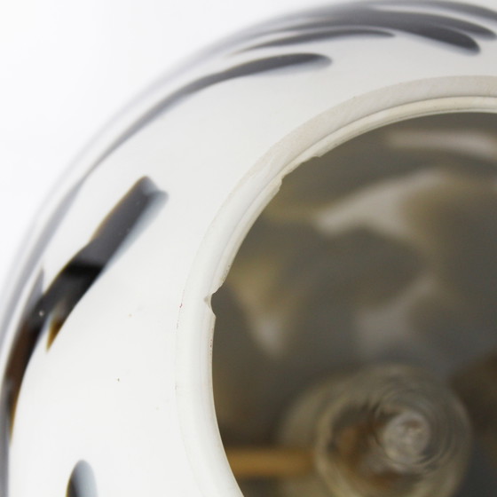 Image 1 of 2 lampes de table vintage en verre soufflé à la bouche par Brilliant