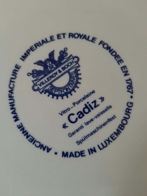 Plato de servir vintage Cádiz – Villeroy & Boch, servies, Porcelain (photo 2 of 5)