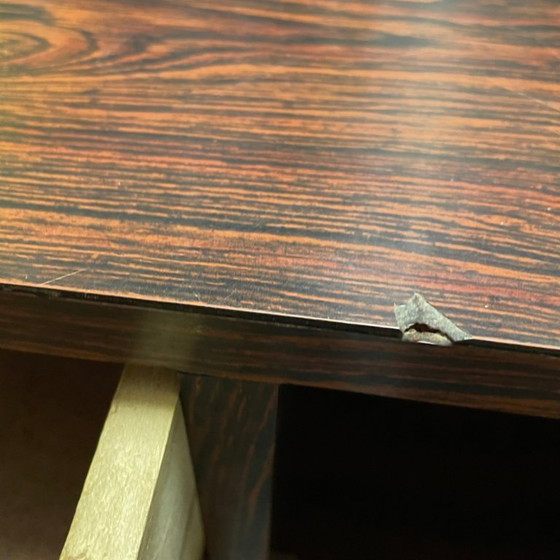 Image 1 of Mid Century Modern Danish style rosewood effect retro sideboard with drawers, 1960s