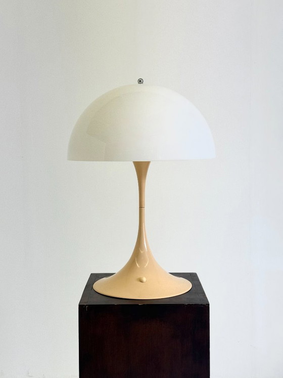 Image 1 of Louis Poulsen Panthella table lamp Verner Panton beige base