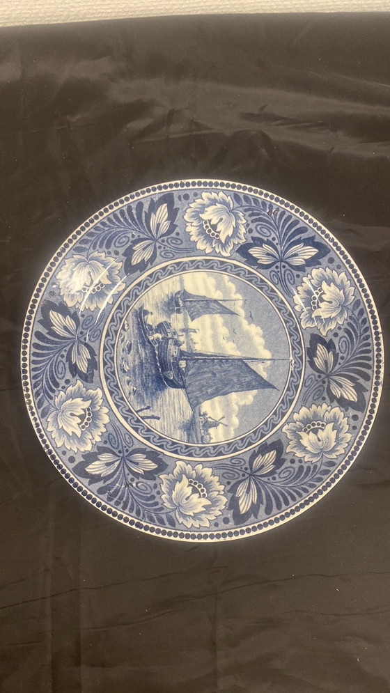 Image 1 of Enseigne murale vintage societe ceramique