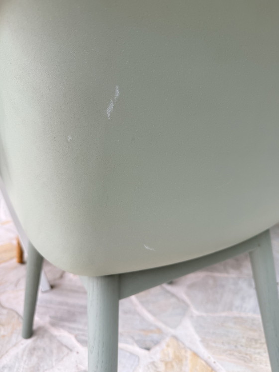 Image 1 of Muuto - Silla de fibra con base de madera