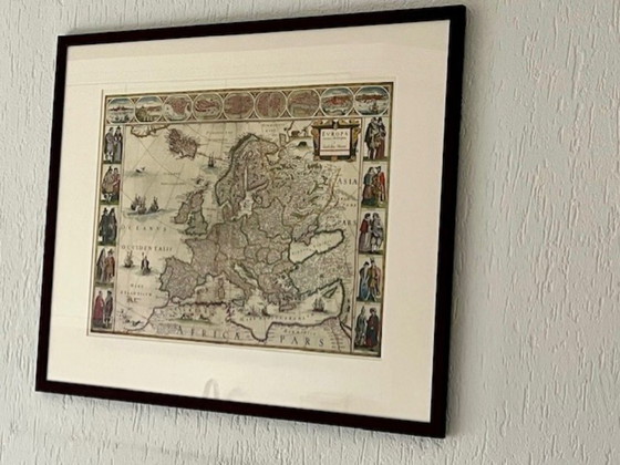 Image 1 of Mapa de Europa por G. Blaeuw